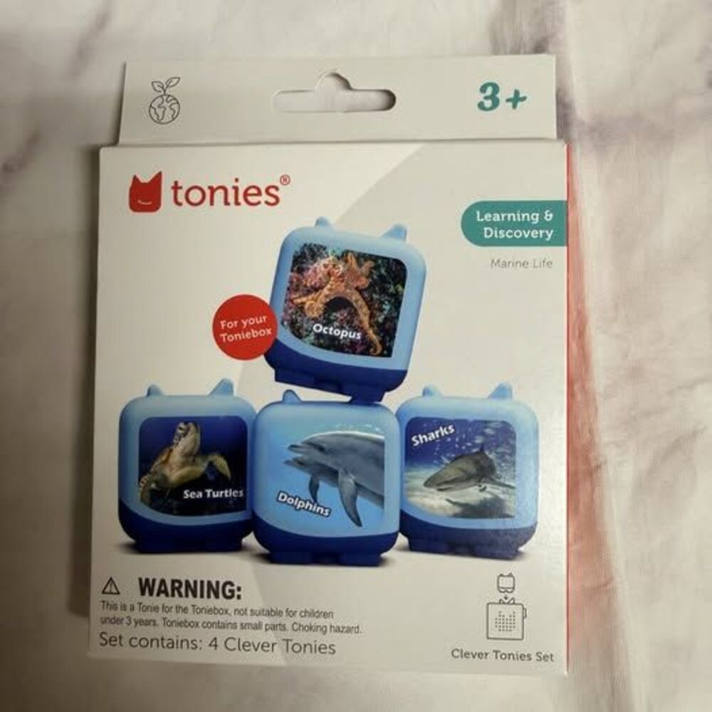 tonies Marine Life Clever Set, 4 Pack